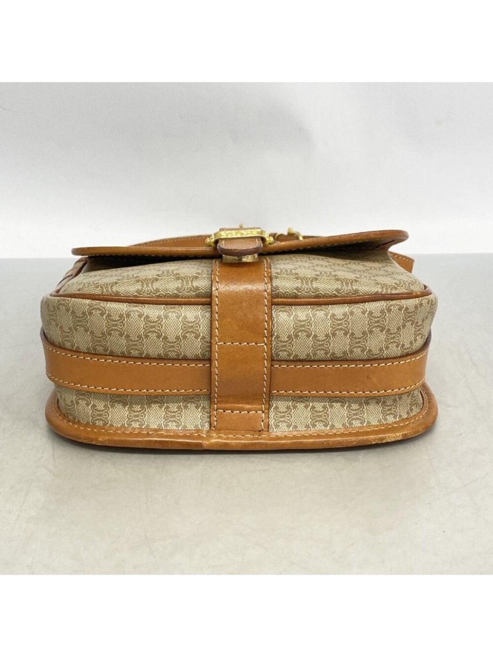 Celine Shoulder Bag Macadam Beige Gold - Picture 3 of 10